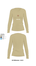 465 EVCC 45637531 Women's Long Sleeve V-neck Shirt - 82