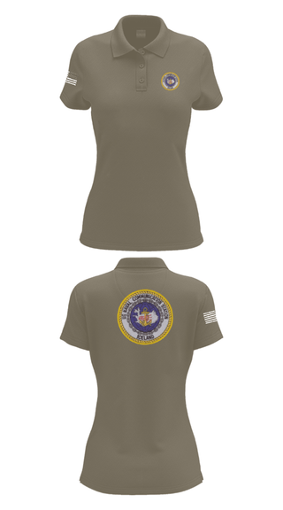Women's Short Sleeve Performance Polo, NAVCOMSTA Iceland, , Teamtime, Team time, sublimation, custom sports apparel, team uniforms, spirit wear, spiritwear, sports uniforms, custom shirts, team store, custom team store, fundraiser sports, apparel fundraiser