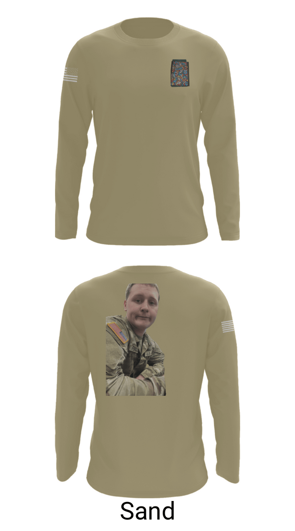 Long Sleeve Performance Shirt, 440 th Chem, Army, Teamtime, Team time, sublimation, custom sports apparel, team uniforms, spirit wear, spiritwear, sports uniforms, custom shirts, team store, custom team store, fundraiser sports, apparel fundraiser