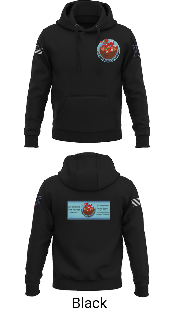 Hoodie, The Pasifika Islander Kava Bar, , Teamtime, Team time, sublimation, custom sports apparel, team uniforms, spirit wear, spiritwear, sports uniforms, custom shirts, team store, custom team store, fundraiser sports, apparel fundraiser