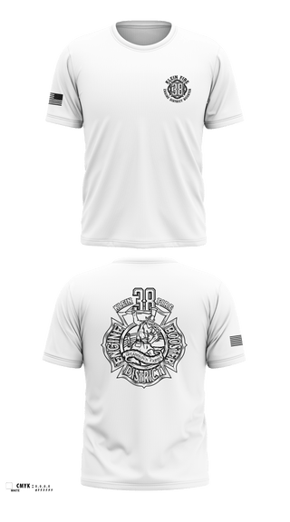 Old School Cotton Feel Shirt, Klein Fire 38, Fire Department, Teamtime, Team time, sublimation, custom sports apparel, team uniforms, spirit wear, spiritwear, sports uniforms, custom shirts, team store, custom team store, fundraiser sports, apparel fundraiser