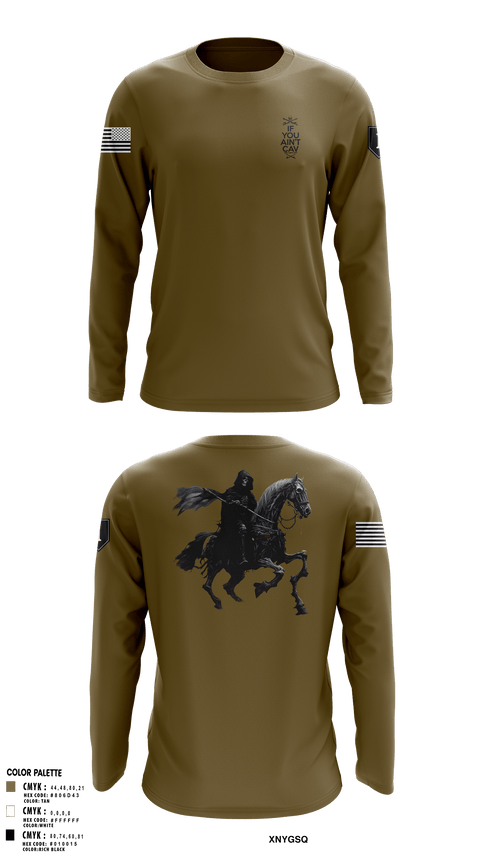 Long Sleeve Performance Shirt, LongknifeComanche, Army, Teamtime, Team time, sublimation, custom sports apparel, team uniforms, spirit wear, spiritwear, sports uniforms, custom shirts, team store, custom team store, fundraiser sports, apparel fundraiser