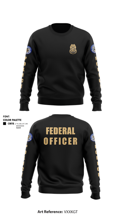 BIA POLICE 11444917 Crew Neck Sweatshirt - 5