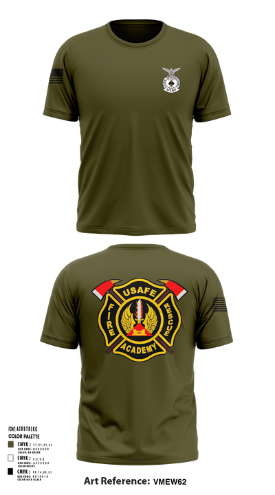 435th CTS 2997096 Short Sleeve Performance Shirt - 137