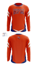 North Pontotoc Middle School Golf 53809374 Long Sleeve Performance Shirt - 40