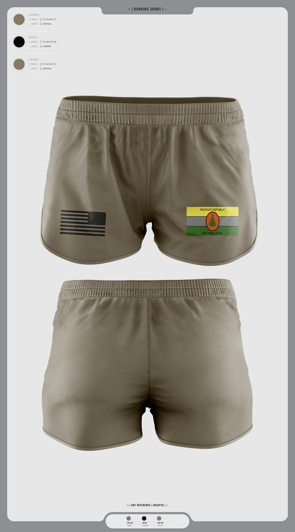 Womens Shorts, 5/19th SFG, National Guard, Teamtime, Team time, sublimation, custom sports apparel, team uniforms, spirit wear, spiritwear, sports uniforms, custom shirts, team store, custom team store, fundraiser sports, apparel fundraiser