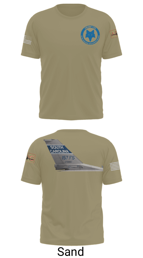 Short Sleeve Performance Shirt, 157 FS, Air Force, Teamtime, Team time, sublimation, custom sports apparel, team uniforms, spirit wear, spiritwear, sports uniforms, custom shirts, team store, custom team store, fundraiser sports, apparel fundraiser