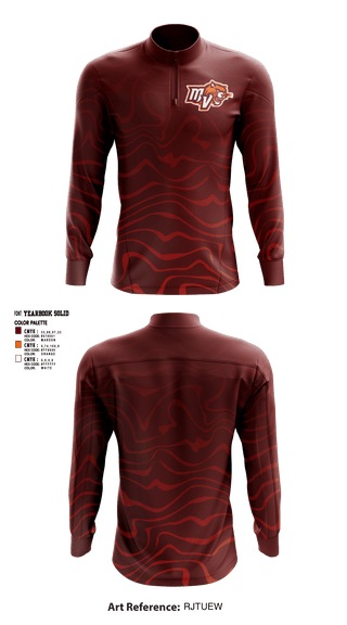 Quarter Zip Jacket, Mountain View High School Basketball, Men's Basketball, Teamtime, Team time, sublimation, custom sports apparel, team uniforms, spirit wear, spiritwear, sports uniforms, custom shirts, team store, custom team store, fundraiser sports, apparel fundraiser