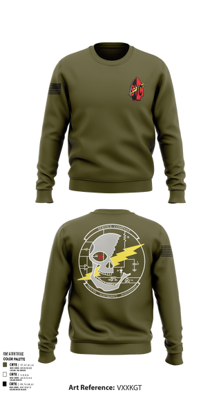 Crew Neck Sweatshirt, 7th Communication Bn, , Teamtime, Team time, sublimation, custom sports apparel, team uniforms, spirit wear, spiritwear, sports uniforms, custom shirts, team store, custom team store, fundraiser sports, apparel fundraiser