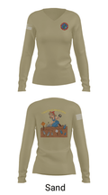 MCB Camp Blaz Ordnance 73476063 Women's Long Sleeve V-neck Shirt - 97