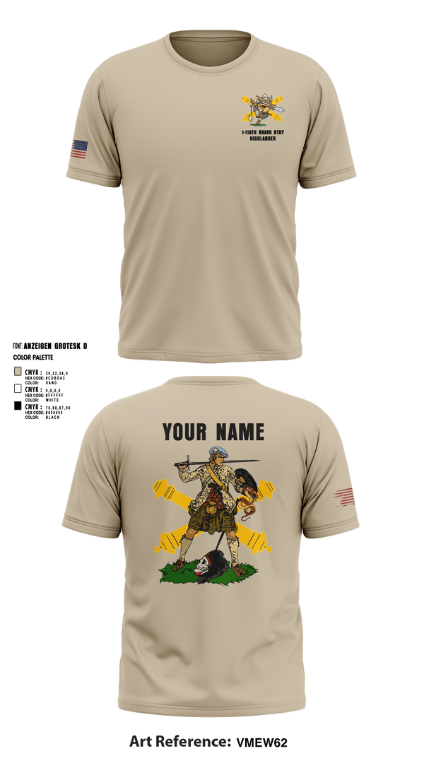 Short Sleeve Performance Shirt, Bravo 1-119th FA, , Teamtime, Team time, sublimation, custom sports apparel, team uniforms, spirit wear, spiritwear, sports uniforms, custom shirts, team store, custom team store, fundraiser sports, apparel fundraiser