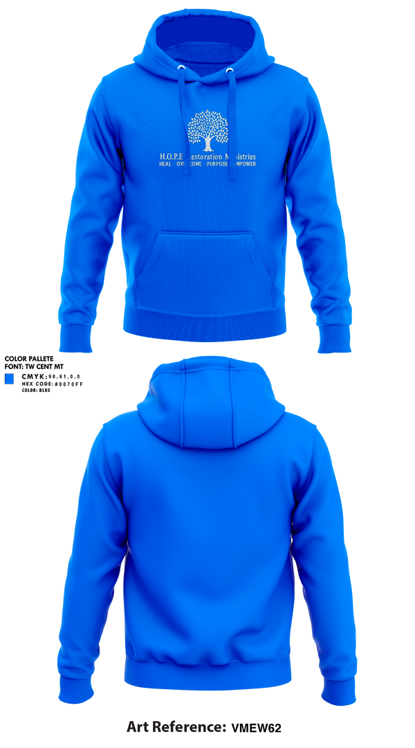 Hoodie, Hope Restoration Ministries, , Teamtime, Team time, sublimation, custom sports apparel, team uniforms, spirit wear, spiritwear, sports uniforms, custom shirts, team store, custom team store, fundraiser sports, apparel fundraiser