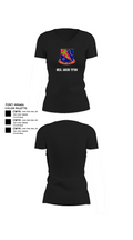 BCO, 1163D TFSB 58907299 Women's Short Sleeve V-neck Shirt - 24