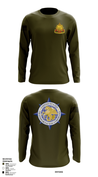 Long Sleeve Performance Shirt, 773rd transportation company, Army, Teamtime, Team time, sublimation, custom sports apparel, team uniforms, spirit wear, spiritwear, sports uniforms, custom shirts, team store, custom team store, fundraiser sports, apparel fundraiser