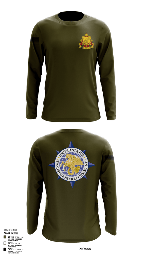 Long Sleeve Performance Shirt, 773rd transportation company, Army, Teamtime, Team time, sublimation, custom sports apparel, team uniforms, spirit wear, spiritwear, sports uniforms, custom shirts, team store, custom team store, fundraiser sports, apparel fundraiser
