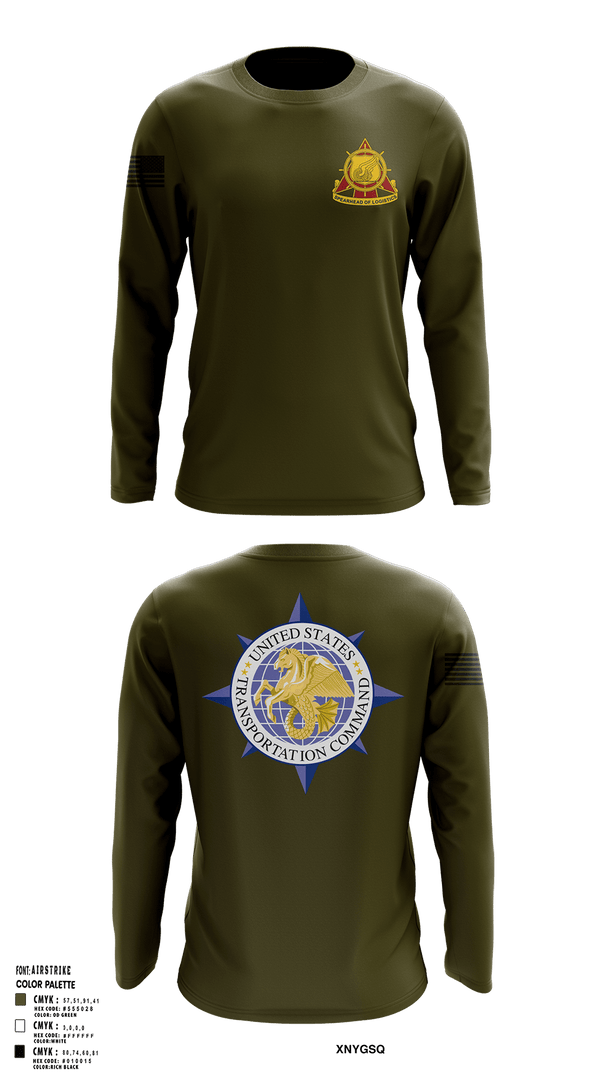 Long Sleeve Performance Shirt, 773rd transportation company, Army, Teamtime, Team time, sublimation, custom sports apparel, team uniforms, spirit wear, spiritwear, sports uniforms, custom shirts, team store, custom team store, fundraiser sports, apparel fundraiser