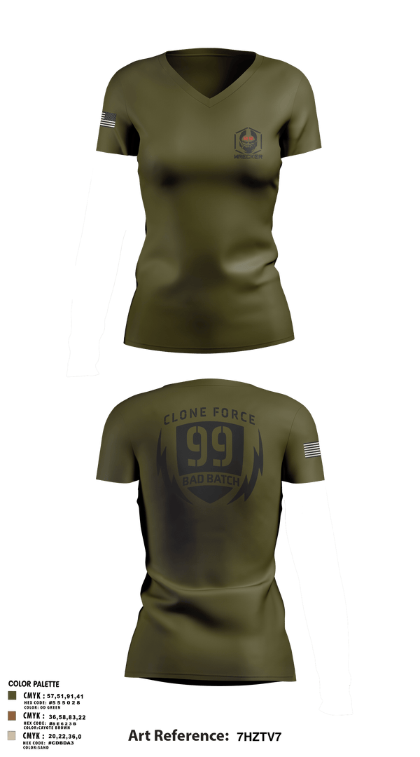 Womens Short Sleeve Vneck Shirt, 137th Echo Company1-137th AV E co, National Guard, Teamtime, Team time, sublimation, custom sports apparel, team uniforms, spirit wear, spiritwear, sports uniforms, custom shirts, team store, custom team store, fundraiser sports, apparel fundraiser