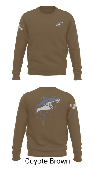 Crew Neck Sweatshirt, Great white guns, Marines, Teamtime, Team time, sublimation, custom sports apparel, team uniforms, spirit wear, spiritwear, sports uniforms, custom shirts, team store, custom team store, fundraiser sports, apparel fundraiser