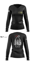 Mattsalinas2 18835507 Women's Long Sleeve V-neck Shirt - 2