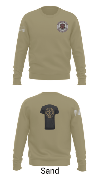 Crew Neck Sweatshirt, BOLC 187TH, Army, Teamtime, Team time, sublimation, custom sports apparel, team uniforms, spirit wear, spiritwear, sports uniforms, custom shirts, team store, custom team store, fundraiser sports, apparel fundraiser