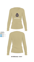 GFR Station 3 95444418 Women's Long Sleeve V-neck Shirt - 82
