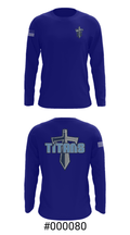 Ridgeland High School Baseball 35303095 Long Sleeve Performance Shirt - 18