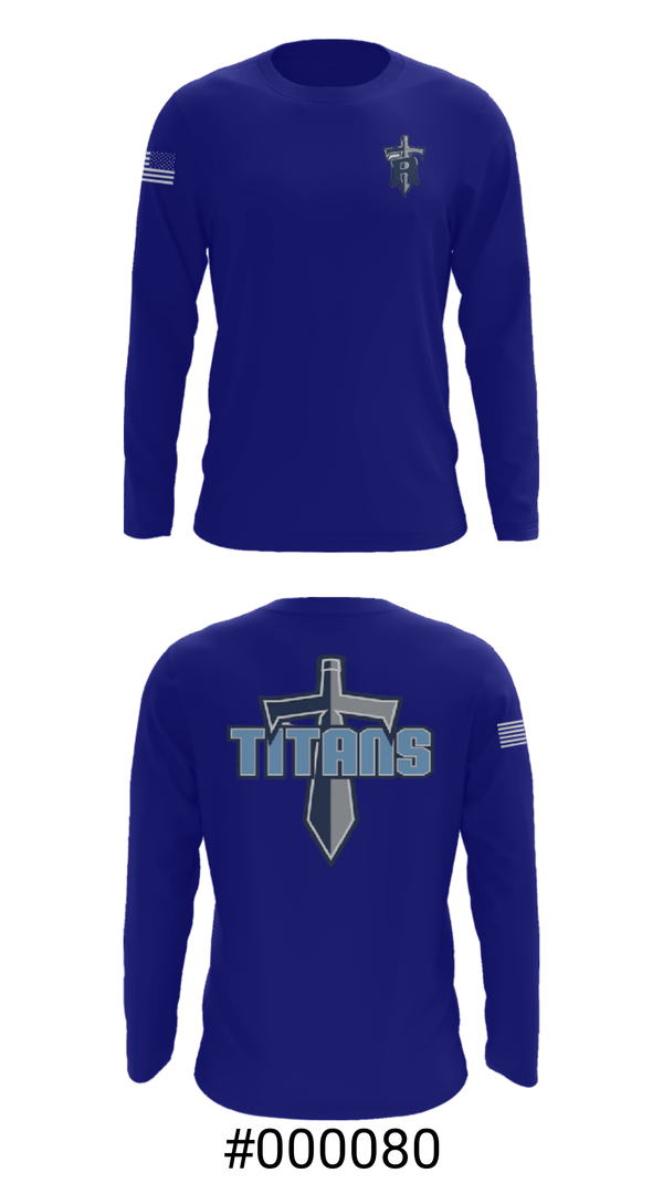 Long Sleeve Performance Shirt, Ridgeland High School Baseball, Baseball, Teamtime, Team time, sublimation, custom sports apparel, team uniforms, spirit wear, spiritwear, sports uniforms, custom shirts, team store, custom team store, fundraiser sports, apparel fundraiser
