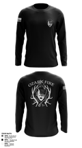 OZARK FIRE 56967541 Long Sleeve Performance Polo - 102
