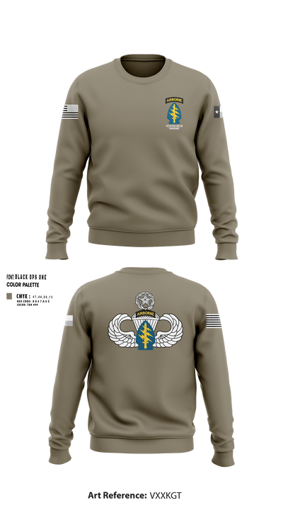 197th STSC (SO)(A) 32760162 Crew Neck Sweatshirt - 5