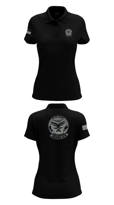 Iron Eagle Shadow Ops 36394126 Women's Short Sleeve Performance Polo  - 35