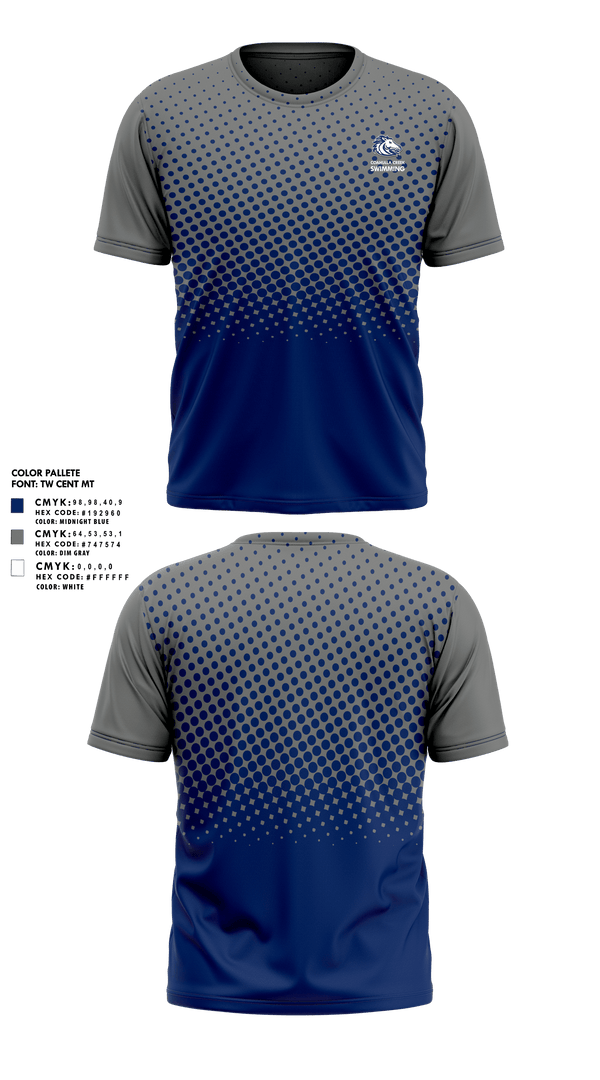 Short Sleeve Performance Shirt, Coahulla Creek, Swimming, Teamtime, Team time, sublimation, custom sports apparel, team uniforms, spirit wear, spiritwear, sports uniforms, custom shirts, team store, custom team store, fundraiser sports, apparel fundraiser