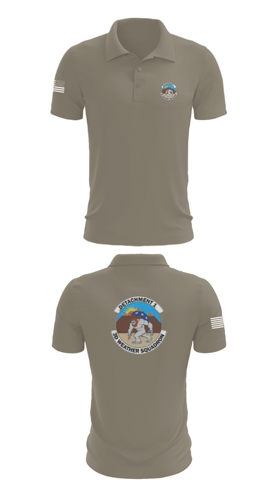 Detachment 1, 3rd Combat Weather Sqd 68533105 Short Sleeve Performance Polo - 67