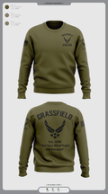 C/SMSgt Pope 93241026 Crew Neck Sweatshirt - 1