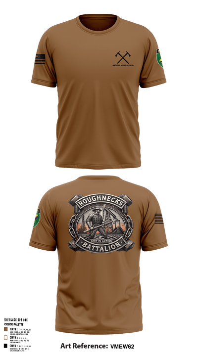 486th Civil Affairs Battalion Short Sleeve Performance Shirt - 4