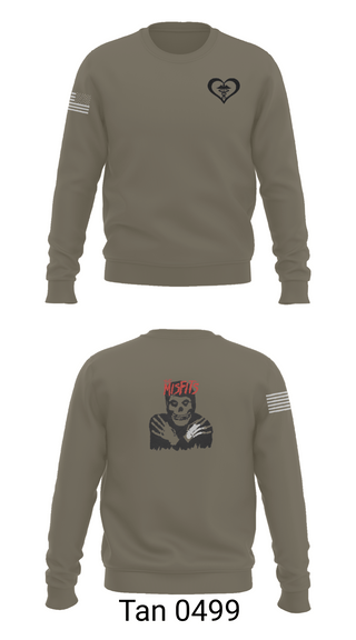 Crew Neck Sweatshirt, 3rd squad, Army, Teamtime, Team time, sublimation, custom sports apparel, team uniforms, spirit wear, spiritwear, sports uniforms, custom shirts, team store, custom team store, fundraiser sports, apparel fundraiser