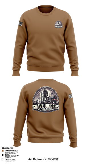 Crew Neck Sweatshirt, Gravediggers, , Teamtime, Team time, sublimation, custom sports apparel, team uniforms, spirit wear, spiritwear, sports uniforms, custom shirts, team store, custom team store, fundraiser sports, apparel fundraiser