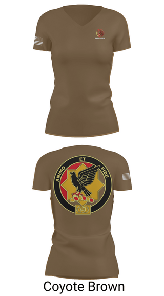 Womens Short Sleeve Vneck Shirt, D FST 8-1 CAV, Army, Teamtime, Team time, sublimation, custom sports apparel, team uniforms, spirit wear, spiritwear, sports uniforms, custom shirts, team store, custom team store, fundraiser sports, apparel fundraiser
