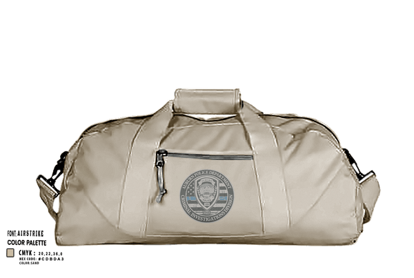 Duffle Bag, CID, Police, Teamtime, Team time, sublimation, custom sports apparel, team uniforms, spirit wear, spiritwear, sports uniforms, custom shirts, team store, custom team store, fundraiser sports, apparel fundraiser