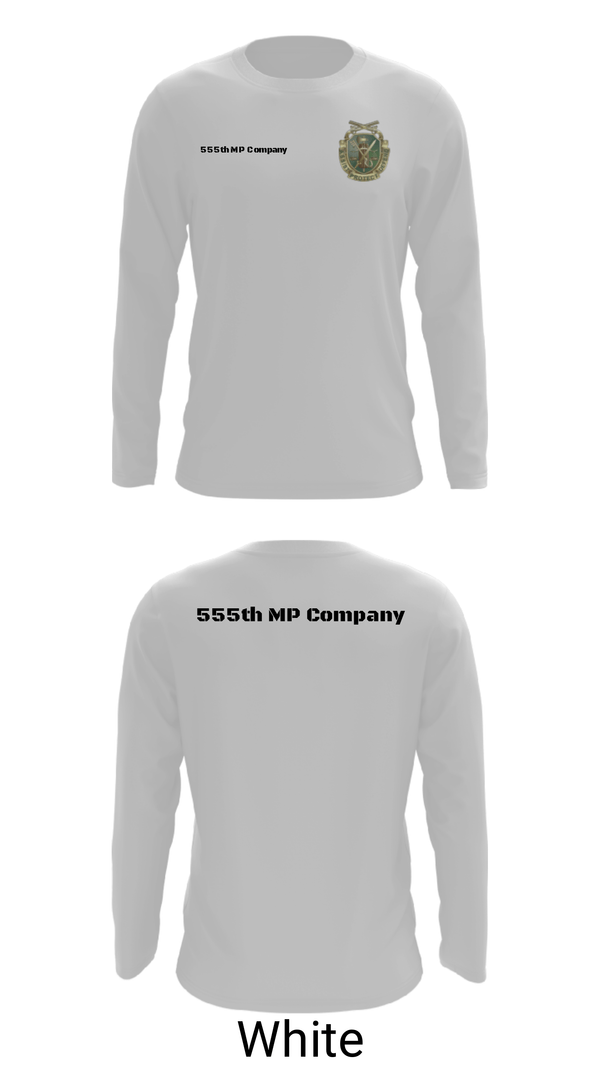 Long Sleeve Performance Shirt, 555th MP Company, Army, Teamtime, Team time, sublimation, custom sports apparel, team uniforms, spirit wear, spiritwear, sports uniforms, custom shirts, team store, custom team store, fundraiser sports, apparel fundraiser