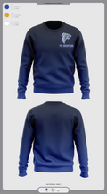 Todd County High School Wrestling 85691446 Crew Neck Sweatshirt - 25