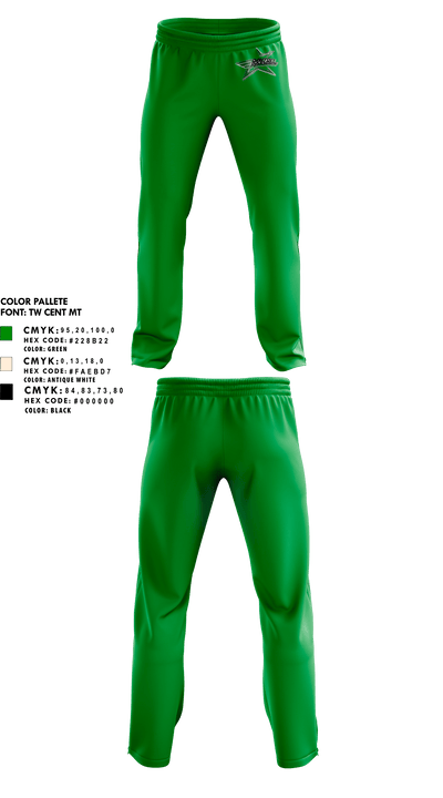 Dayton Raiders Swim Academy 48936656 Sweatpants - 2