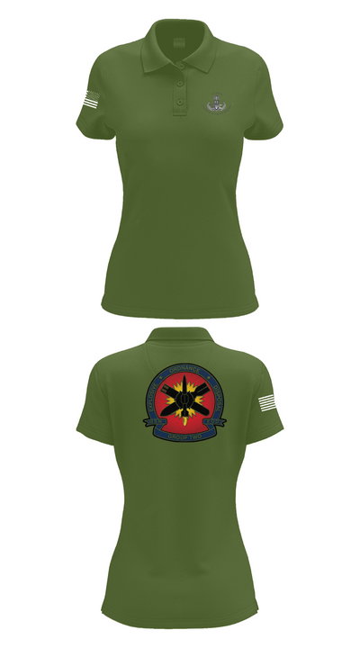 EODMU 2 47598810 Women's Short Sleeve Performance Polo  - 52