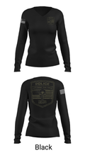 Fulton County Anti-Crime Task Force 27594594 Women's Long Sleeve V-neck Shirt - 35