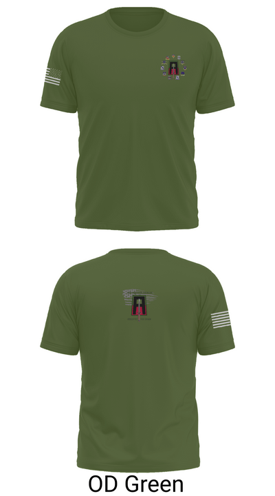 5th Armored Brigade 44800890 Old School Cotton Feel Shirt - 50