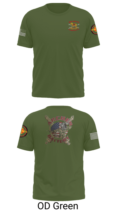 Archer Battery 2-2 FA 26774944 Old School Cotton Feel Shirt - 50