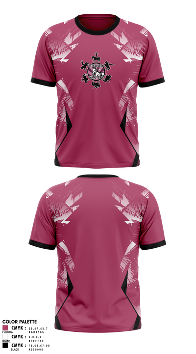 Starlite Vaulters 9776462 Short Sleeve Performance Shirt - 1