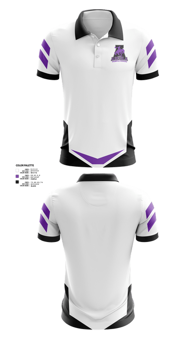 Arcola Senior High School Basketball 21320471 Short Sleeve Performance Polo - 1