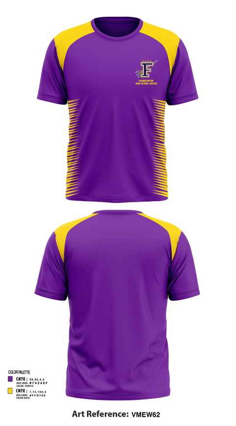 Short Sleeve Performance Shirt, Franklinton High School Soccer, Men's Soccer, Teamtime, Team time, sublimation, custom sports apparel, team uniforms, spirit wear, spiritwear, sports uniforms, custom shirts, team store, custom team store, fundraiser sports, apparel fundraiser