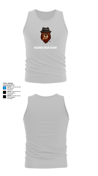 Tank Top, Bearded Bear Cigars, , Teamtime, Team time, sublimation, custom sports apparel, team uniforms, spirit wear, spiritwear, sports uniforms, custom shirts, team store, custom team store, fundraiser sports, apparel fundraiser