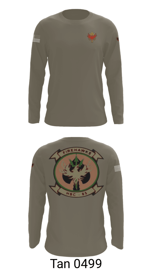 Long Sleeve Performance Shirt, HSC-85, Navy, Teamtime, Team time, sublimation, custom sports apparel, team uniforms, spirit wear, spiritwear, sports uniforms, custom shirts, team store, custom team store, fundraiser sports, apparel fundraiser